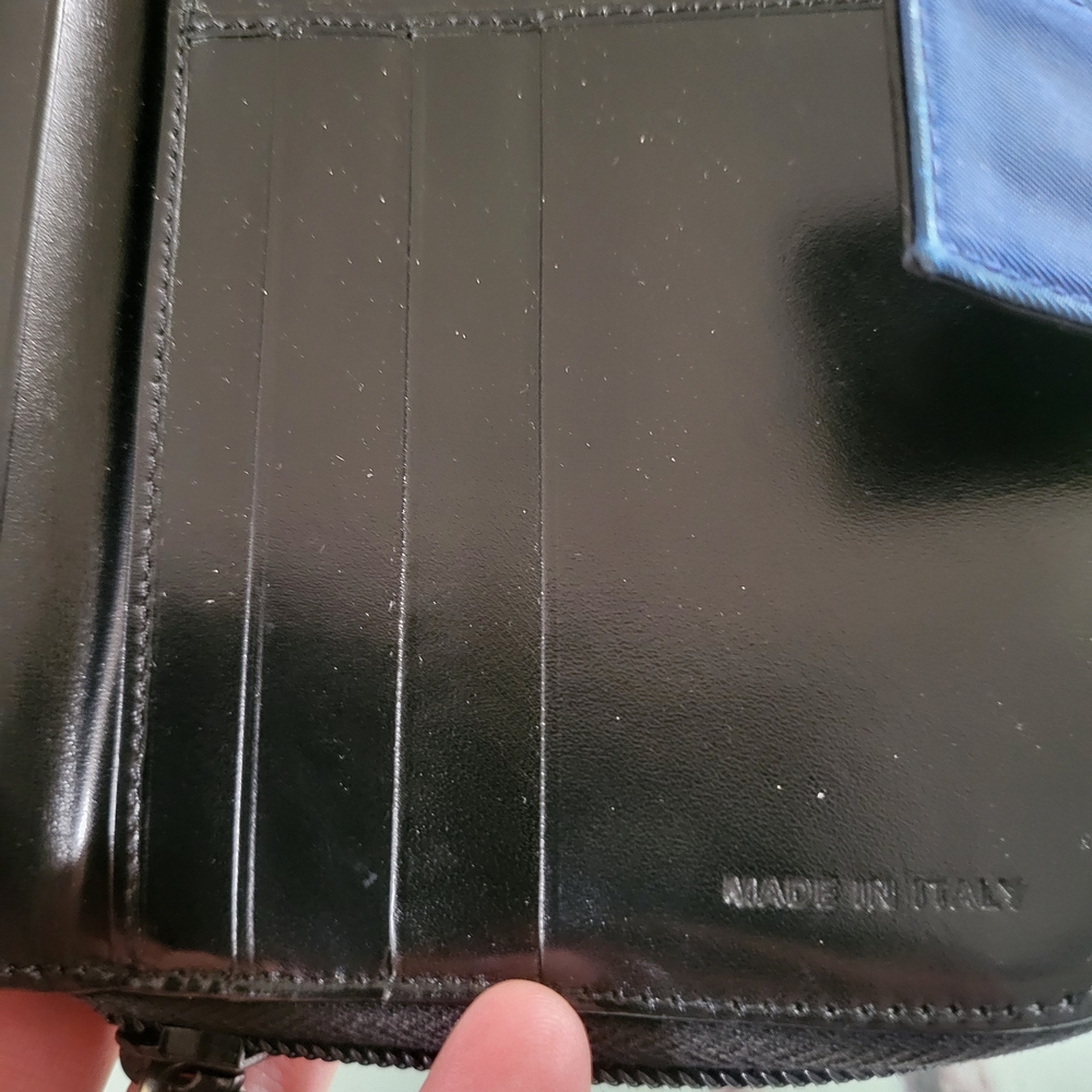 Prada Blue Nylon Wallet Euc. - Picture 4 of 8